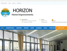 Tablet Screenshot of horizonhomeimprovements.co.uk
